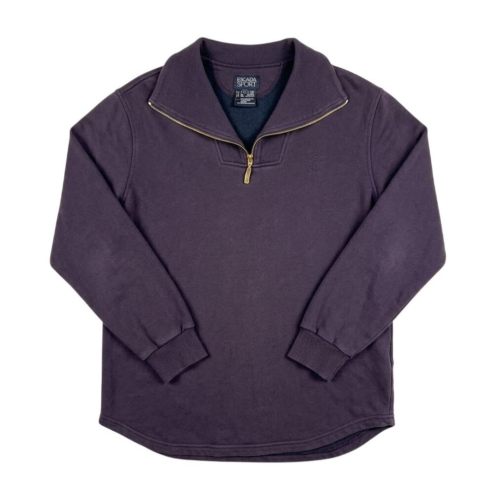Escada Sport 1/4 Zip Pullover Size Large